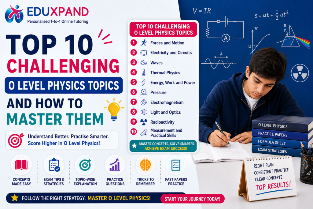 Top 10 Challenging O Level Physics Topics and How to Master Them